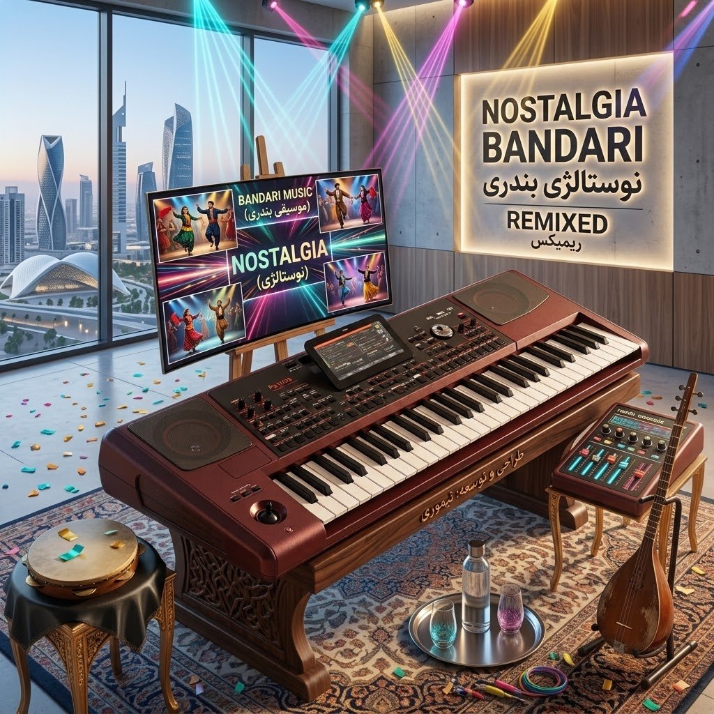 Ramezan Teymuri — Studio Set Korg T.
